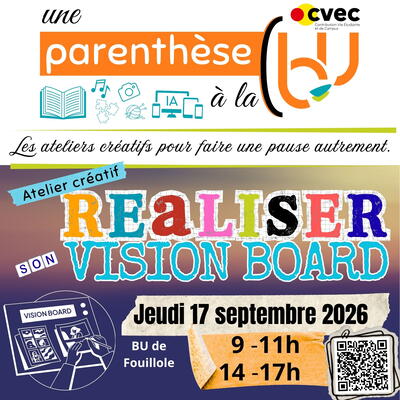 Atelier le jeudi 17 septembre 